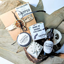 Charger l'image dans la galerie, box cadeau pour homme baume barbe huile barre rasage écologique