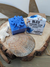 Charger l'image dans la galerie, SHAMPOING SOLIDE BLEU pour cheveux blonds ou blancs