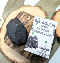 Charger l'image dans la galerie, GEL DOUCHE exfoliant charbon activé - Activated charcoal shower gel bar