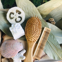 Charger l'image dans la galerie, ENSEMBLE - SHAMPOING SOLIDE - BROSSE À CHEVEUX ET PEIGNE ÉCOLOGIQUE