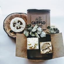 Charger l'image dans la galerie, shampoo bar shampoing solide conditionner bar revitalisant coffret calypso cadeau naturel zero waste goji agrume citrus