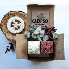 Charger l'image dans la galerie, BOX Zéro Déchet - DUO CHEVEUX GRAS - SHAMPOING & REVITALISANT SOLIDES - oily hair - Calypso Éco-savonnerie