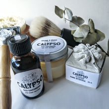 Charger l&#39;image dans la galerie, COFFRET CADEAU - BOX SOINS DE LA BARBE - beard care kit - Calypso Éco-savonnerie

