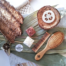 Charger l'image dans la galerie, Ensemble BEAUTÉ CHEVEUX Calypso - kit de départ zéro déchet - zero waste hair beauty box - Calypso Éco-savonnerie