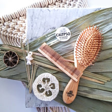 Charger l'image dans la galerie, Ensemble BEAUTÉ CHEVEUX Calypso - kit de départ zéro déchet - zero waste hair beauty box - Calypso Éco-savonnerie