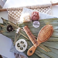 Charger l'image dans la galerie, Ensemble BEAUTÉ CHEVEUX Calypso - kit de départ zéro déchet - zero waste hair beauty box - Calypso Éco-savonnerie