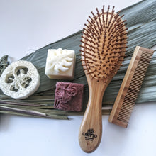 Charger l'image dans la galerie, Ensemble BEAUTÉ CHEVEUX Calypso - kit de départ zéro déchet - zero waste hair beauty box - Calypso Éco-savonnerie