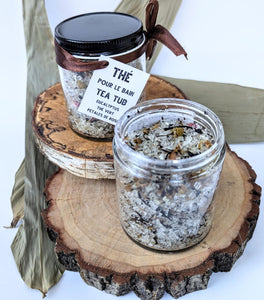 THÉ pour le bain - TEA TUB - Eucalyptus, thé vert et fleurs de rose