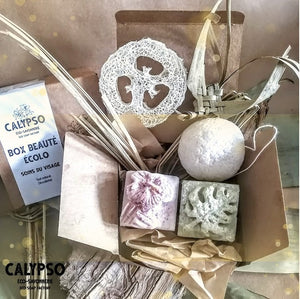 COFFRET CADEAU BOX - SOINS DU VISAGE - KONJAC - Calypso Éco-savonnerie