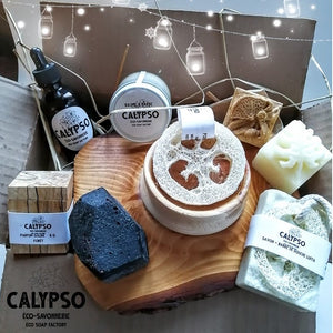 BOX CADEAU UNIQUE CALYPSO ❣️ Pour lui - Man stuff giftbox - Calypso Éco-savonnerie