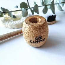 Charger l&#39;image dans la galerie, Ensemble BROSSE À DENT ET SUPPORT EN BAMBOU - Ecofriendly kit of toothbrush and bamboo holder - Calypso Éco-savonnerie
